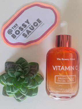 🌸 THE BEAUTY ELIXIR Vitamin C Brightening Facial Serum K-Beauty